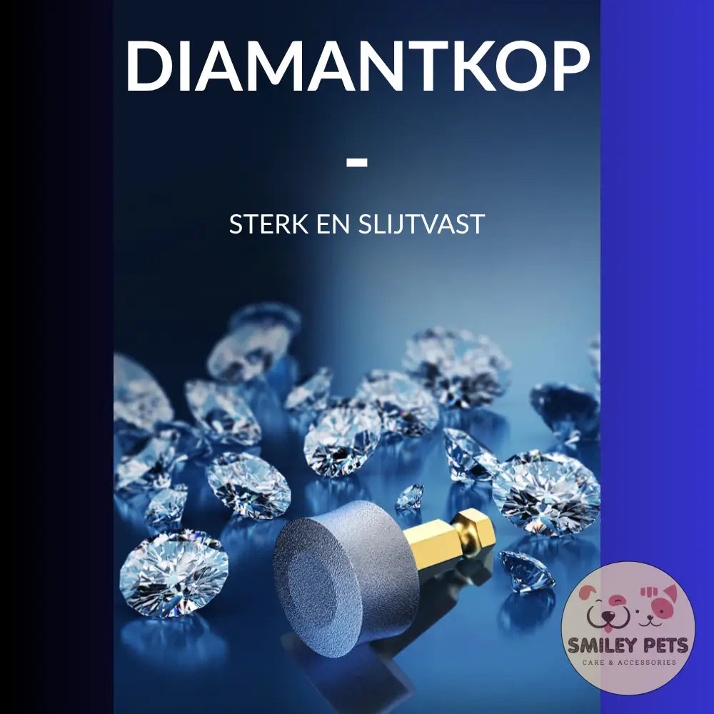 Elektrische Nagelslijper voor Huisdieren! Donkerblauw