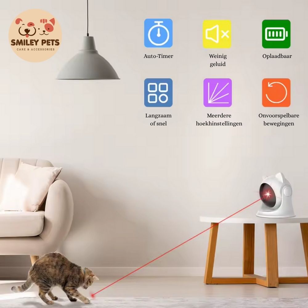 SmileyPets Automatisch Laserspeelgoed voor eindeloos speelplezier