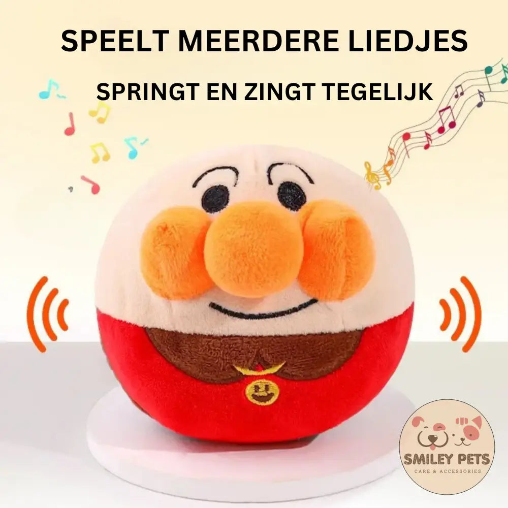 Breng Speeltijd Tot Leven met de Interactieve Pluchen Bal die Springt én Zingt!