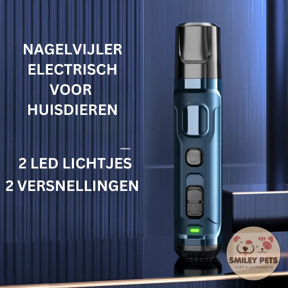 Elektrische Nagelslijper voor Huisdieren! Donkerblauw